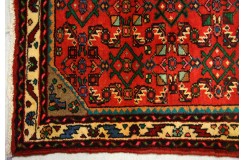 Orient perski dywan ręcznie tkany Hosseinabad luksusowy chodnik 90x400