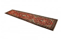 Orient perski dywan ręcznie tkany Hosseinabad luksusowy chodnik 90x390