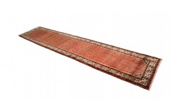 Orient perski dywan ręcznie tkany Hosseinabad luksusowy chodnik 80x390