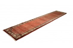 Orient perski dywan ręcznie tkany Hosseinabad luksusowy chodnik 80x390