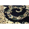Ręcznie tkany dywan Nain 6la Habibian z Iranu 83x114cm granatowy