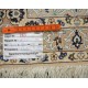 Nain 6la Habibian gęsto ręcznie tkany dywan z Iranu wełna + jedwab ok 83x114cm granatowy majestatyczny 