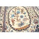 Nain 6la Habibian gęsto ręcznie tkany dywan z Iranu wełna + jedwab ok 100x400cm granatowy majestatyczny 