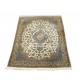 Nain 6la Habibian gęsto ręcznie tkany dywan z Iranu wełna + jedwab ok 127x190cm beżowy majestatyczny 