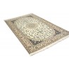 Ręcznie tkany dywan Nain 6la Habibian z Iranu 129x205cm beżowy