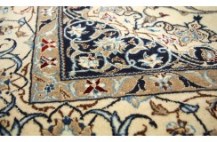 Ręcznie tkany dywan Nain 6la Habibian z Iranu 132x212cm beżowy