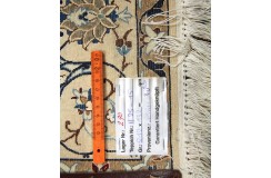 Ręcznie tkany dywan Nain 6la Habibian z Iranu 132x212cm beżowy