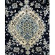 Nain 9la ręcznie tkany dywan z Iranu wełna + jedwab 172x256cm
