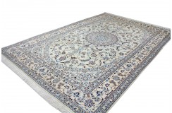 Ręcznie tkany dywan Nain 6la Habibian z Iranu 200x300cm beżowy