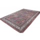 Ciemny klasyczny dywan Baktjar z Indii 200x300cm 100% wełna (Indo-Baktjar) w kwatery
