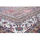 Ciemny klasyczny dywan Baktjar z Indii 200x300cm 100% wełna (Indo-Baktjar) w kwatery